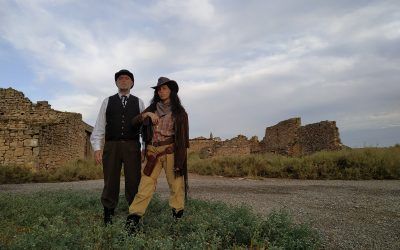 Rodando en el salvaje oeste aragonés