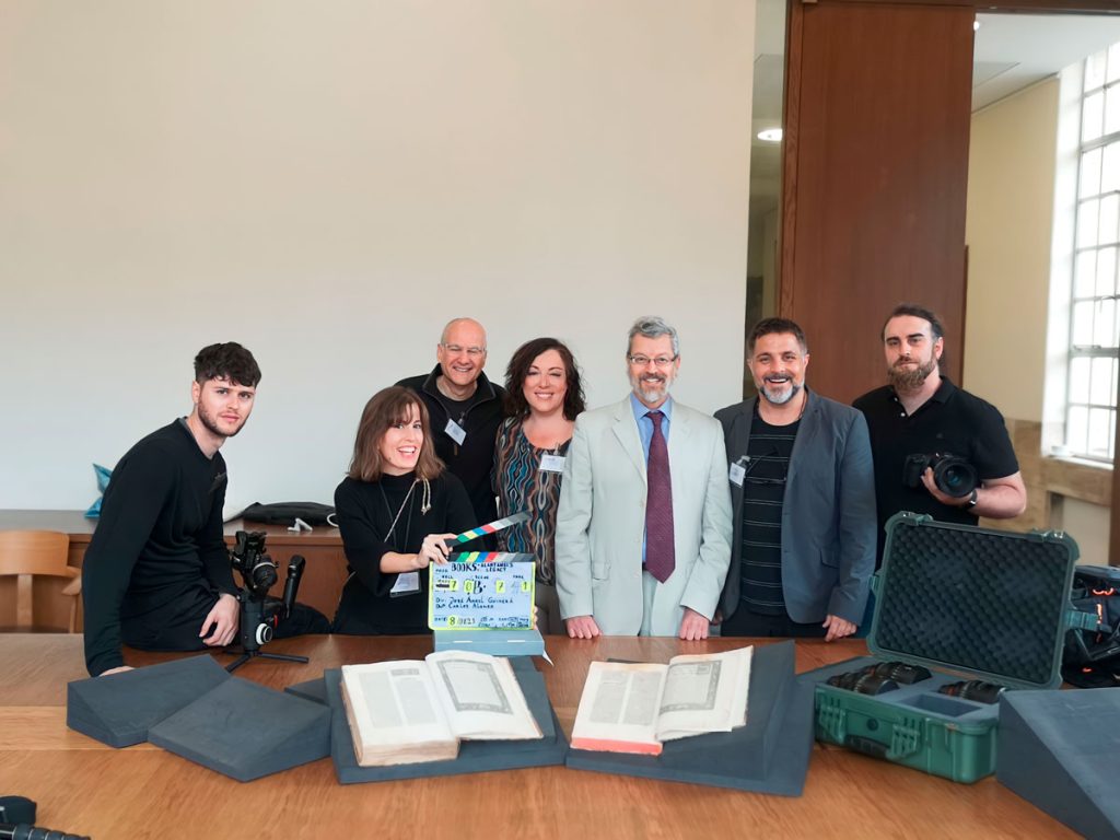 Alantansí, alantansi, lucía conte, lucia conte, josé ángel guimerá, jose angel guimera, rubén martínez, ruben martinez, el legado de alantansí, libros hebreos, libros incunables, legado judío españa, legado judio españa, Biblioteca nacional de españa, híjar, albalate del arzobispo castillo, ana santos, rabino híjar, último rabino españa, últimos judíos españa, libros antiguos españa, cine israel, cine aragonés, audiovisual aragonés
