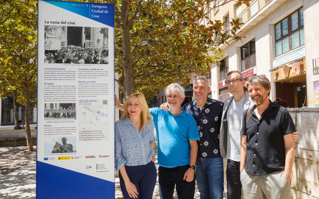 Una nueva ruta descubre Zaragoza como ciudad de cine