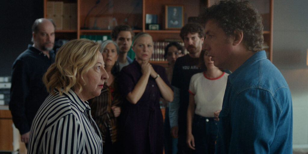 Los justos, Jorge A. Lara, Fer Pérez, Carmen Machi, Cine aragonés, Zaragoza, Cines Palafox, Talento zaragozano, Vito Sanz, Pilar Castro, Bruna Cusí, Ane Gabarain, Ópera prima, Estrenos cine, Guionistas, CPA Zaragoza, Globomedia, Zipi y Zape, Secuenciadas, Cine español